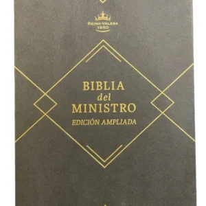 Biblia Reina Valera 1960 Biblia Del Ministro Edicion Ampliada Caoba Piel Fabricada B&H - Lifeway