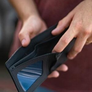 Billetera hombre con broche