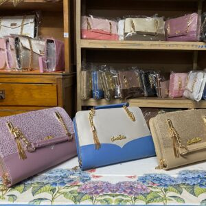 Biblias brillo cartera con manija en RV60