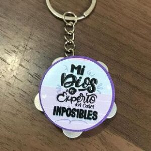 Llavero de cuero EMILCE