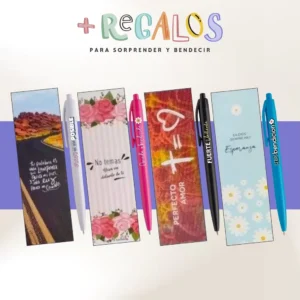 Señalador Surtido + Birome Bless (Combo)